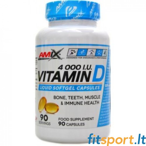 Amix Performance® vitamiin D3 4000 I.U. 90. peatükk 